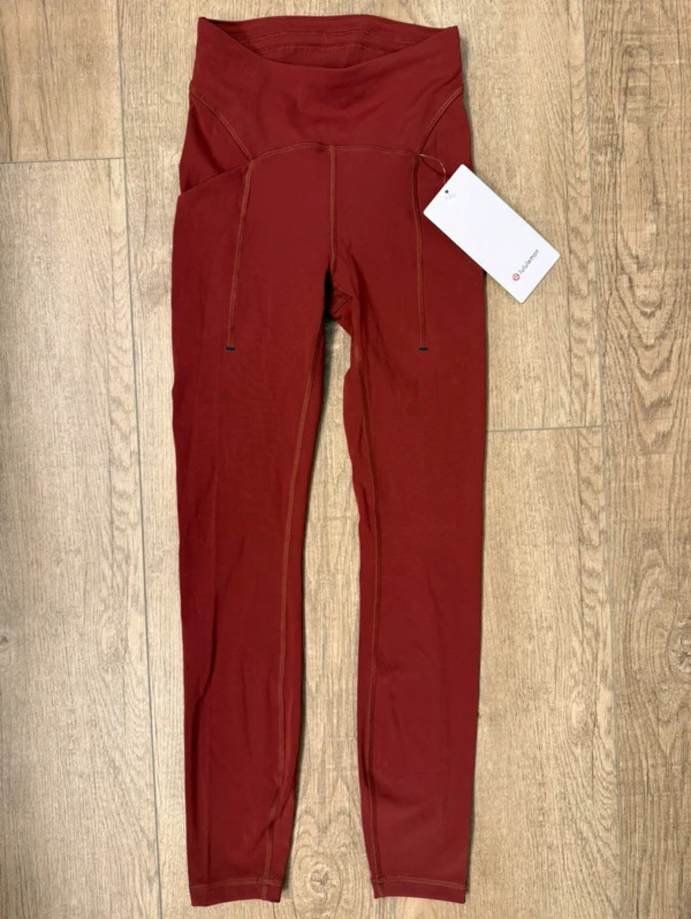 Lululemon Power Thru High-Rise Tight 25" Date Brown Size 2